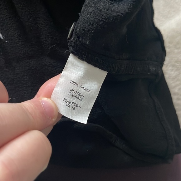 Madewell Black Sleeveless Tank XXS - Picture 5 of 5